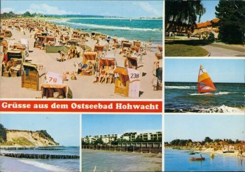 Ansichtskarte ostseebad - ansichtskarte,