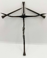 Jesusfigur Modern Hufnägeln