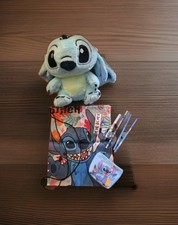 1xStitch Plüsch Rucksack + Kosl. Zugabe  1xSchuhsack , Stift ,Aufk.Schlüs.hänger