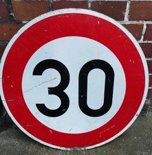 Blechschild Verkehrsschild 30 Geburtstag Verkehrszeichen Deko 