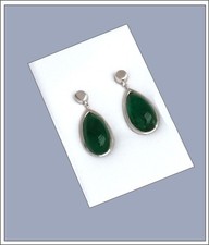 Große smaragd cabochon - große,
