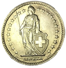 Silbermünze Schweiz 2 Franken