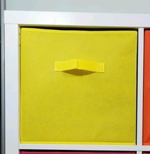 Aufbewahrungsbox gelb 33x33cm
