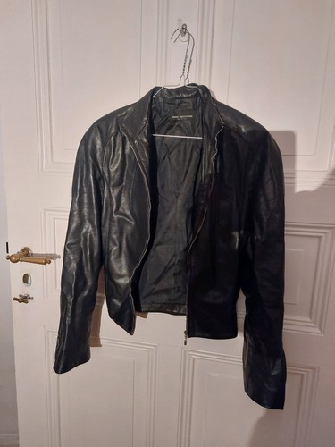 Lederjacke damen schwarz sehr - lederjacke,