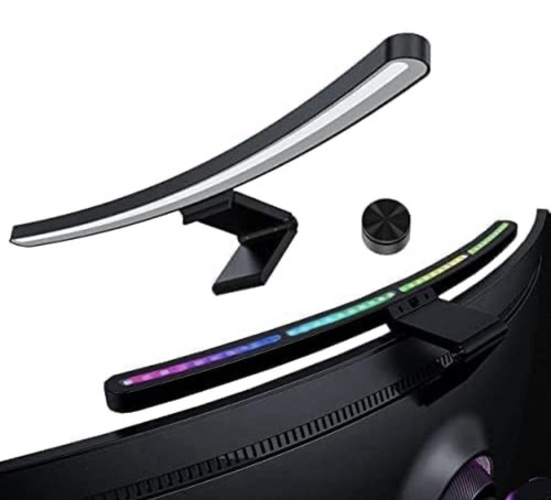 Curved monitor light 55cm usb - curved,