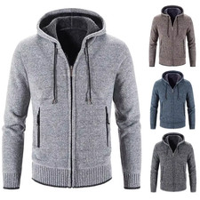 Herren Fleece Kapuzenpullover