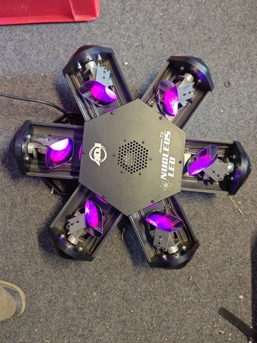 Adj nucleus led discolicht - adj, 6x