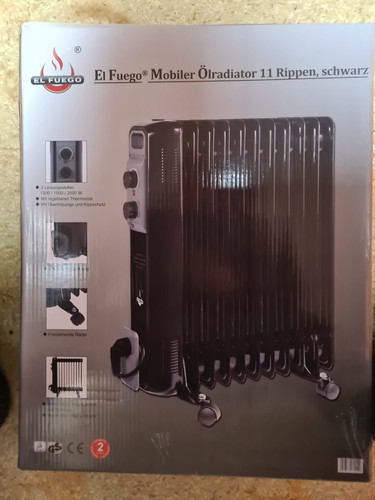 Mobiler elektro ölradiator - mobiler, elektro-Ölradiator