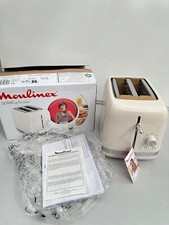 Moulinex Broodrooster Soleil LT300A10 Elfenbein Toastautomat RetroStyle NEU OVP