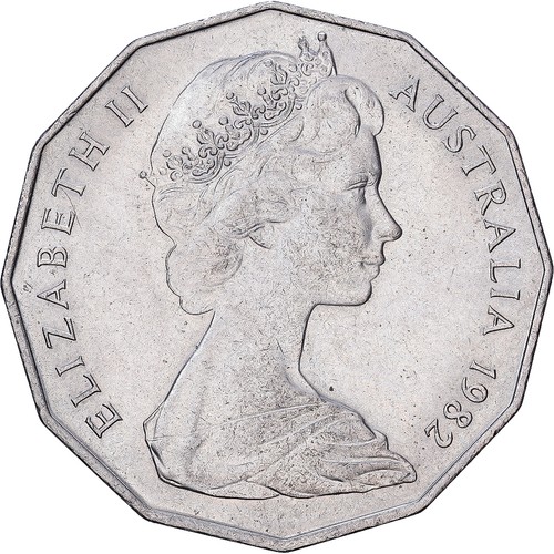 Australien cents 1982 - australien,, cents,