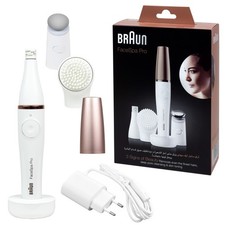 Braun FaceSpa Pro 911 Epilierer – Gesichtsepilierer mit Bürste & Massageaufsatz