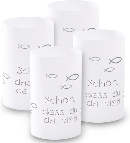 Windlicht fisch deko - fisch, 8