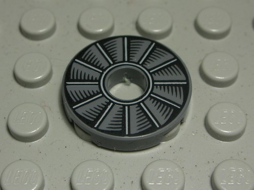 Lego fliese kachel - kachel, rund