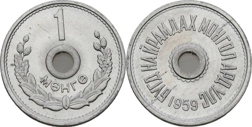 Mongolei möngö 1959 - mongolei, 1