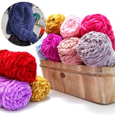 100g Chenille Chunky Garn