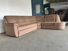 Couch, Eckcouch, Schlaffunktion, Schublade unter Sitz, Beige, UVP 2799,00 €