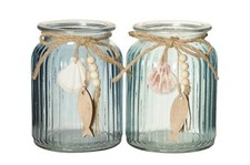 Windlicht 2Fb.sort. Maritim