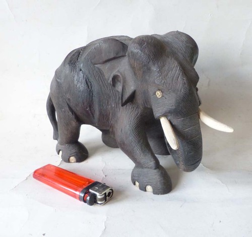Schwerer echtholz elefant - schwerer,