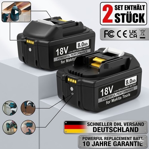 18v 0ah akku 2er set - 18v, 8,0ah