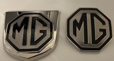 mg mgf Badge Set vorne und