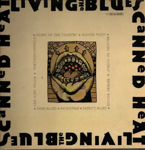 2xlp canned heat living the - canned,
