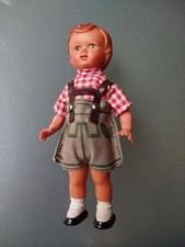 Spielzeug, Puppe, Tanzpuppe der 50 Jahre Aufziehpuppe Zelluloid alt