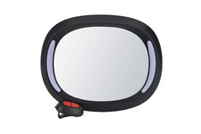 Altabebe AL1108 Luxus LED Baby Spiegel, Schwarz