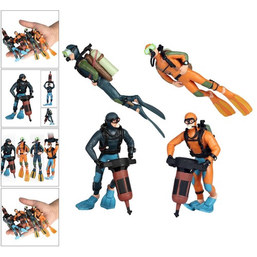Miniatur taucherfiguren - miniatur,