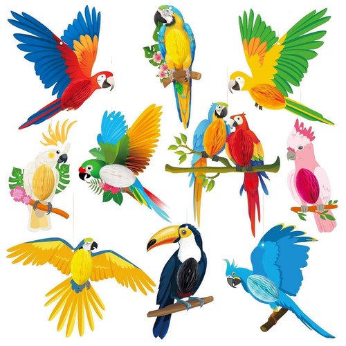 Vogeldekoration tropisch