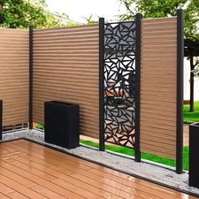 Rhombus Sichtschutzzaun Alu