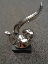 Dekofigur,gebraucht, silber - glänzend