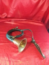 Altes FÜRST PLESS Horn Jagdhorn Plesshorn Bronze (5186)