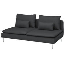 ikea sofa södermhamn sitzelement erweiterbar cozy wohnlandschaft Polsterbezug