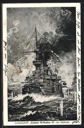 Künstler arthur thiele - künstler-ak,
