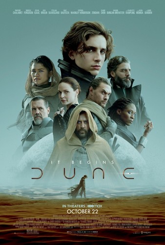 Dune 2021 filmplakat - dune,