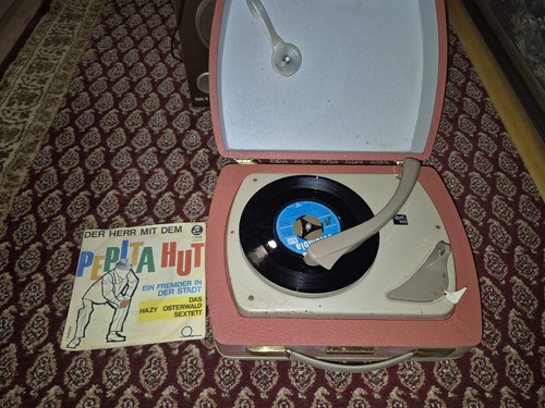 Party koffer schalplatten - koffer,