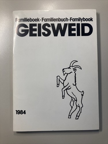 1984 familienbuch geisweid - 1984,