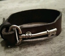 FOSSIL Damen Armband Leder  verstellbar