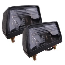 2 x Kennzeichenleuchte 68x38mm