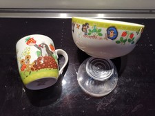 Kleiner Maulwurf Tasse und Schlüssel Set Marke Trötsch