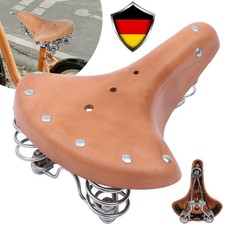 Fahrradsattel Hellbraun