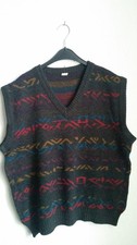 Herren Weste Mehrfarbig Größe L