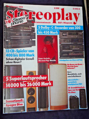 Stereoplay a tmr - stereoplay, 1/88,t+a