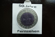 25 € Österreich Silber-Niob 50 Jahre Fernsehen 2005