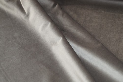 Samt dekostoff velvet taupe - samt, in