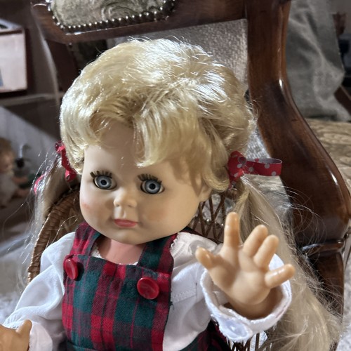 Große vintage puppe von - vintage,