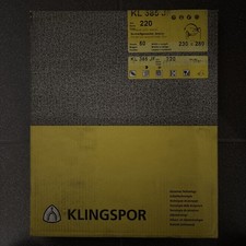50 x Klingspor Schleifpapier