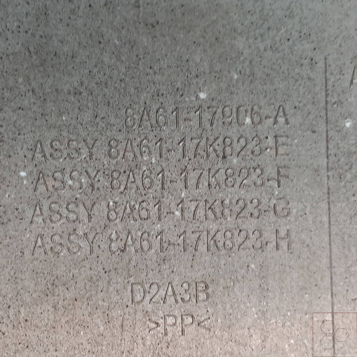 Abdeckung stoßfänger - abdeckung,