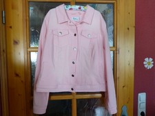 Birgit Schrowange Stretch Jeansjacke mit Glitzer-Nieten, Gr. 38