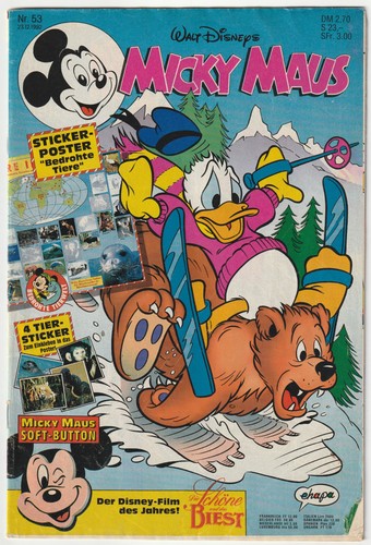 Micky maus 53 1992 ohne - micky,